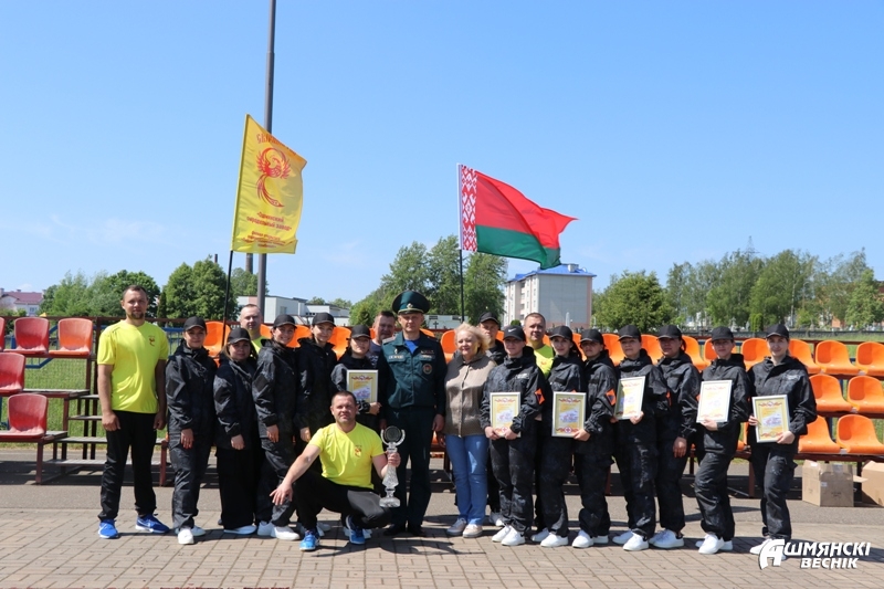 В Ошмянах соревновались добровольные санитарные и пожарные дружины